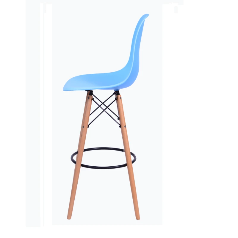High Quality Modern Scandinavian Restaurant Stool Seat with Wooden Legs Restaurants stools Furniture Sets