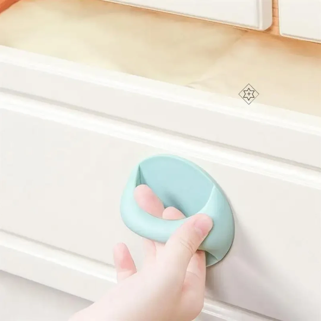 High Quality Plastic |Metal Drawer |Door Adhesive Handle Cabinet hardware Cabinet Knobs & Handles