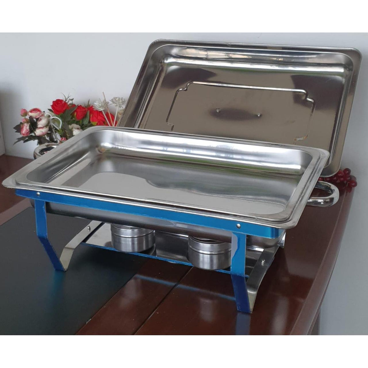 High Quality Stainless Steel 11L Chafing Dish with 1, 2, or 3 Tray Inserts