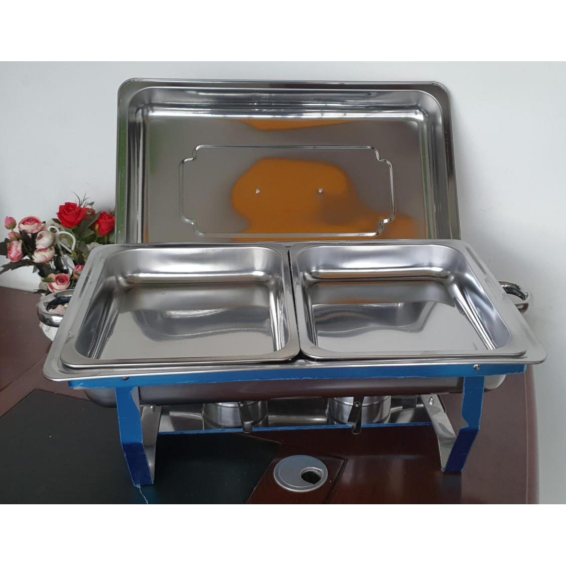 High Quality Stainless Steel 11L Chafing Dish with 1, 2, or 3 Tray Inserts