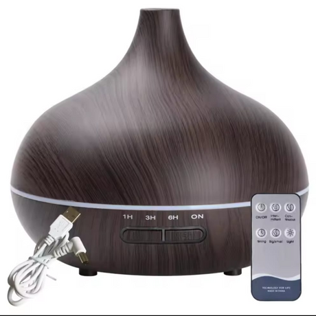High Quality Ultrasonic Diffuser with Remote Control and Timer – 500ml