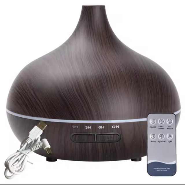 High Quality Ultrasonic Diffuser with Remote Control and Timer – 500ml