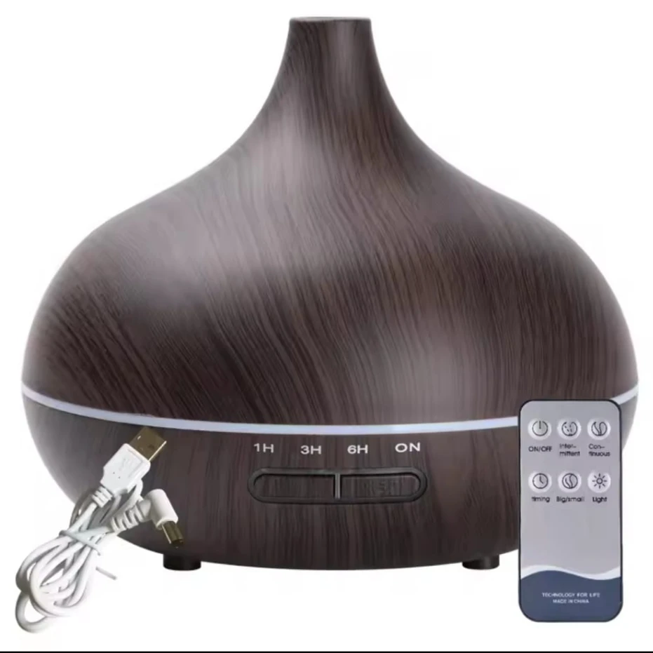 High Quality Ultrasonic Diffuser with Remote Control and Timer – 500ml Diffuser Reed Diffusers