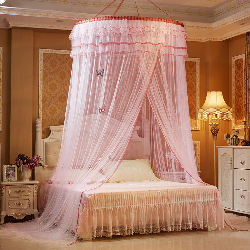 High quality Round Mosquito Net Available for 4x6 & 5x6 Beds