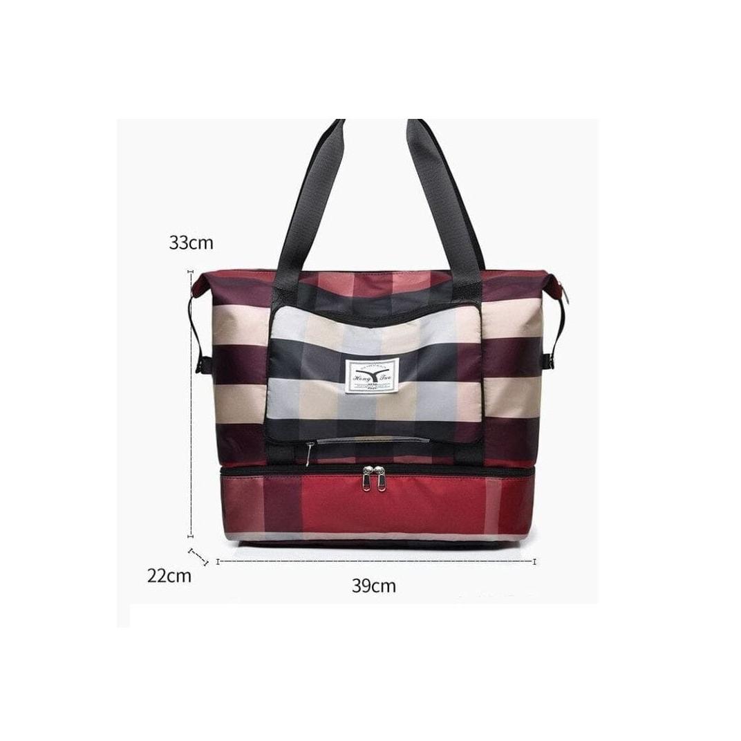 HongYan Waterproof Expandable Travel Bag