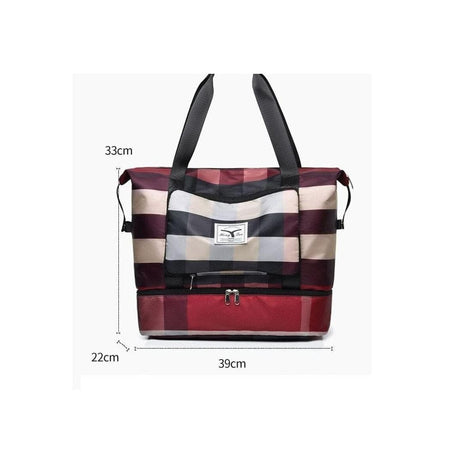 HongYan Waterproof Expandable Travel Bag
