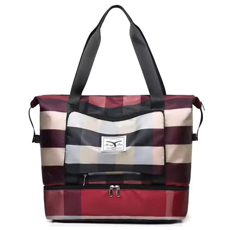 HongYan Waterproof Expandable Travel Bag Durable and Spacious for All Travel Needs