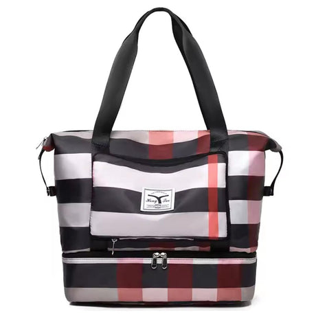 HongYan Waterproof Expandable Travel Bag Durable and Spacious for All Travel Needs