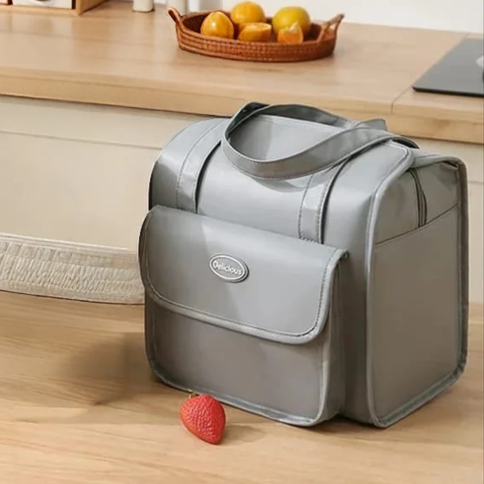 Thickened Waterproof Lunch Bag – Insulated Reusable Design Lunch Bags