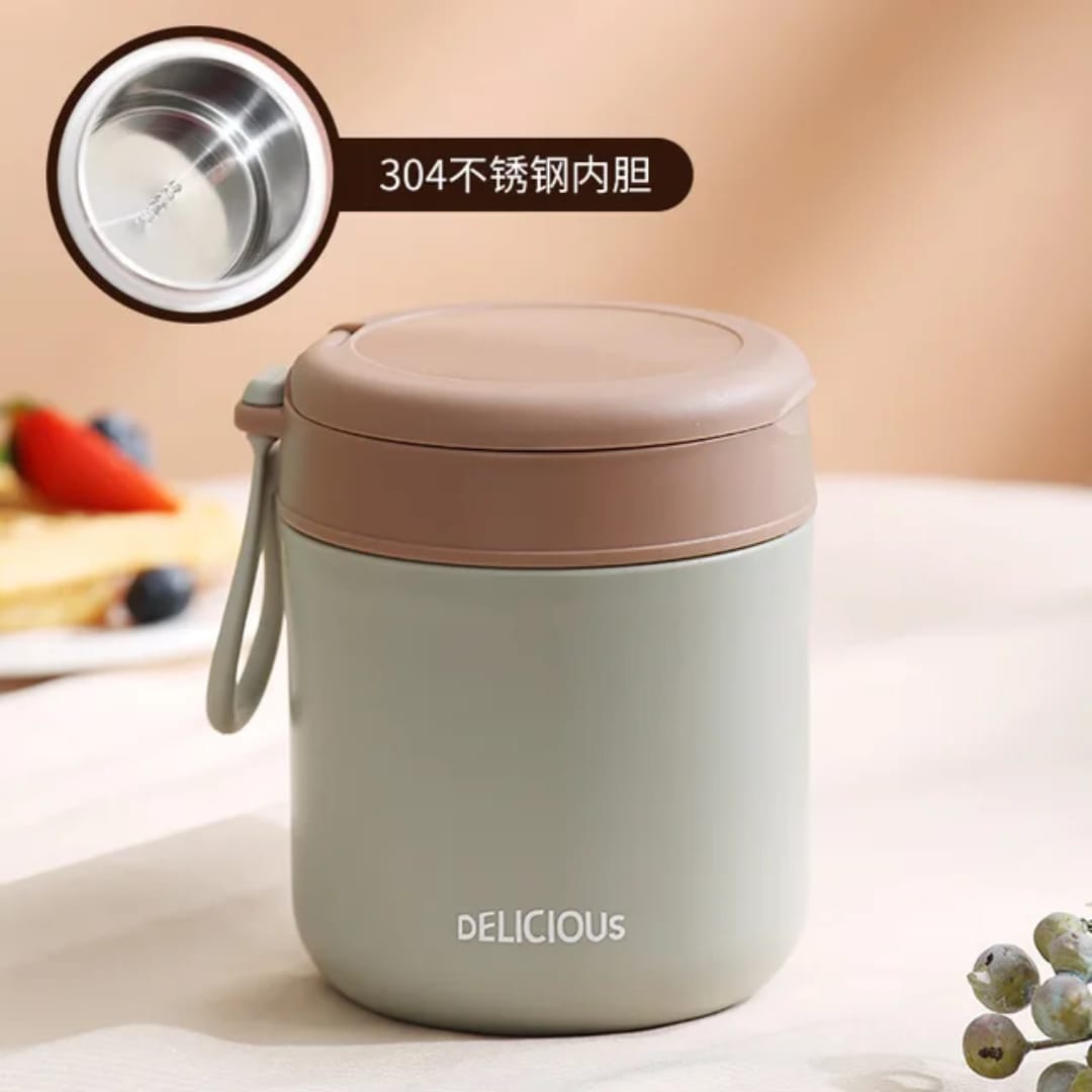 High Quality 430ml Insulated Lunch Box - Stainless Steel