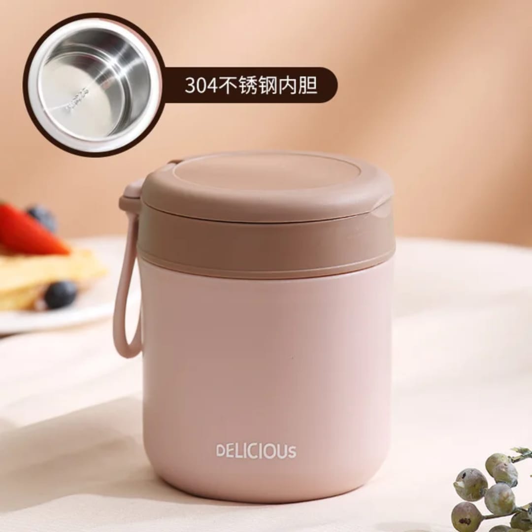 High Quality 430ml Insulated Lunch Box - Stainless Steel