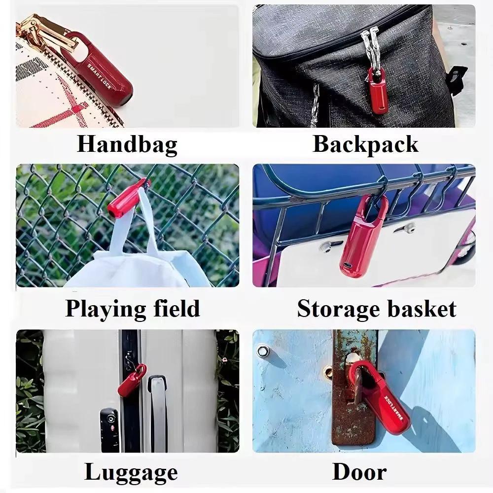 Smart Fingerprint Padlock USB Rechargeable Keyless Lock Smart accessories Locks & Latches