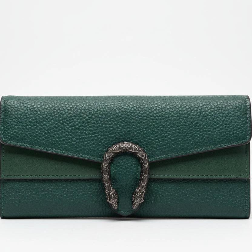 Ladies Long Tri-Fold PU Leather Wallet with Card Slots Ladies wallets Wallets