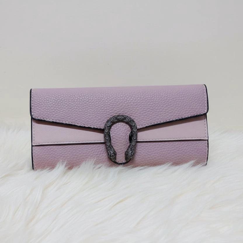 Ladies Long Tri-Fold PU Leather Wallet with Card Slots Ladies wallets Wallets