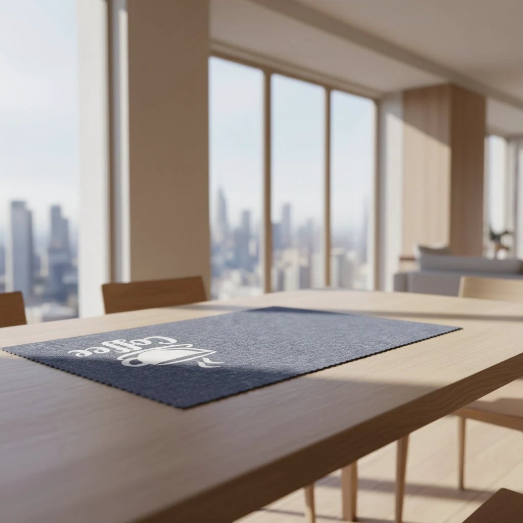 Rectangular Table Mats Set – 6 Pieces Placemats