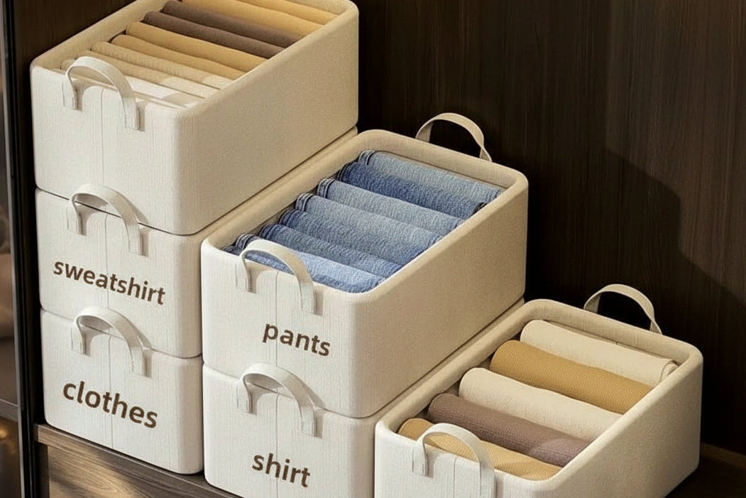 Foldable Multipurpose Clothing and Jeans Organizer