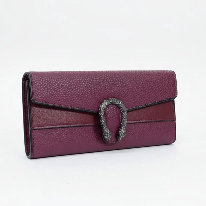 Ladies Long Tri-Fold PU Leather Wallet with Card Slots Ladies wallets Wallets