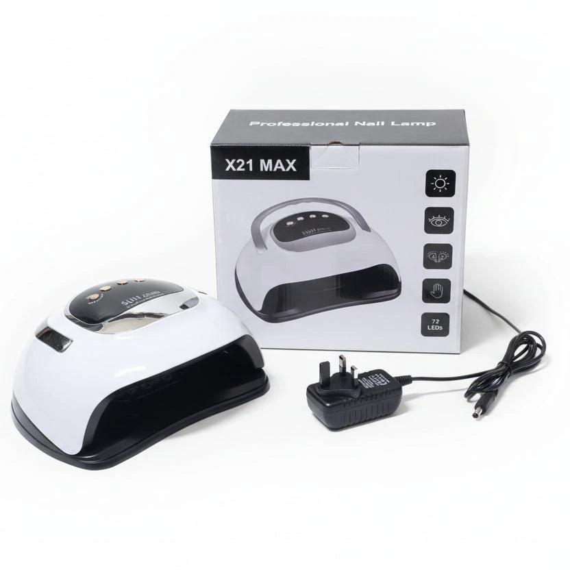 SUN X21 MAX Professional UV LED Nail Lamp 72 LEDs Beauty & Personal Care Nail Dryers