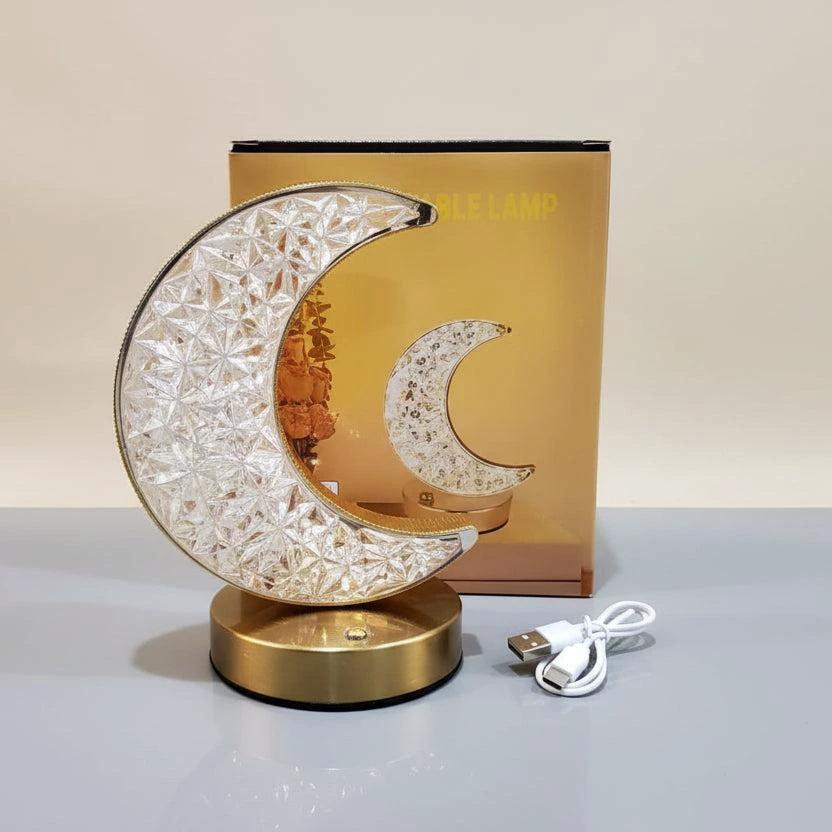 Moon and Star Shadow Decorative Lantern for Eid and Ramadan Decor Uncategorized