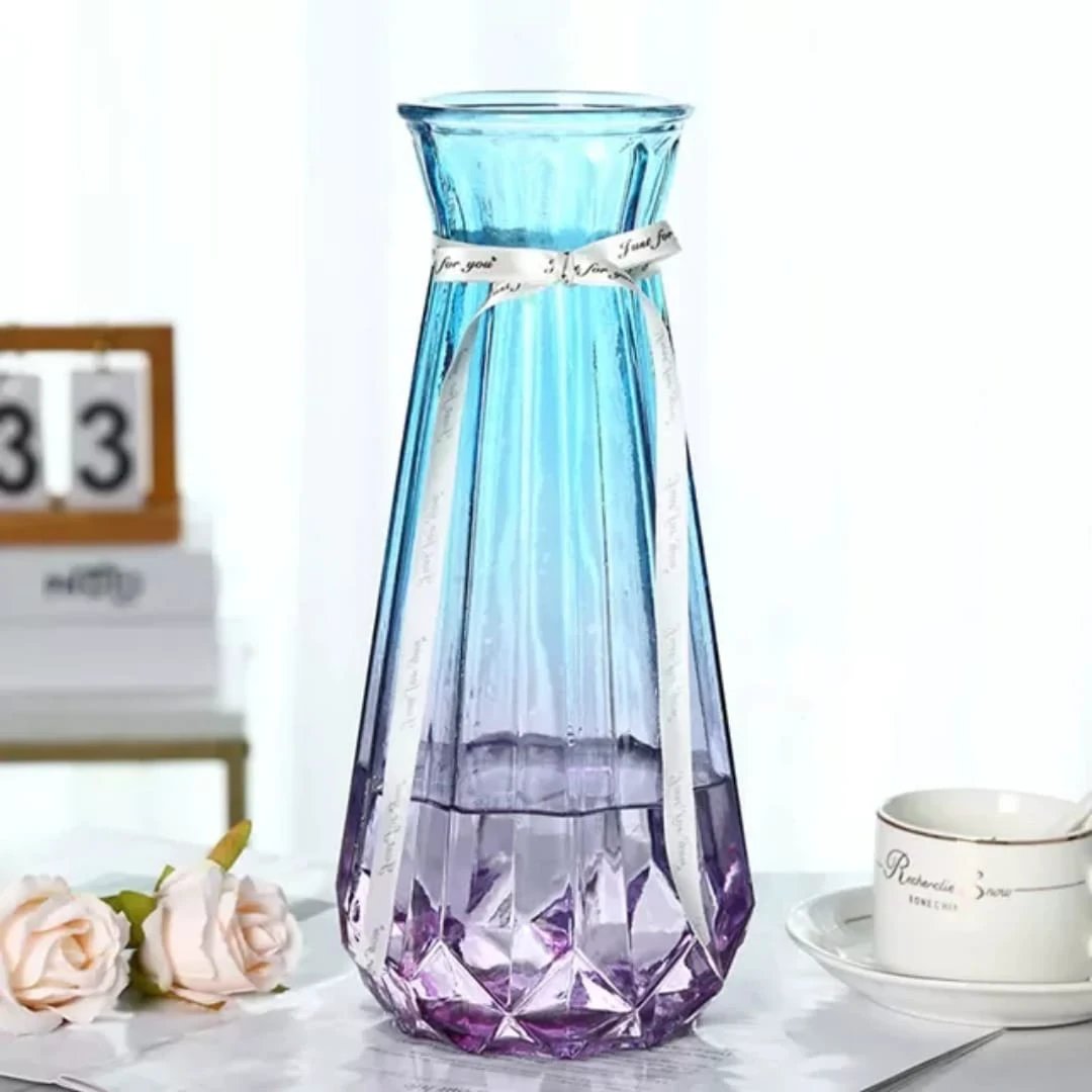 Nordic Style Glass Vase Minimalist Home Décor Decor Vases