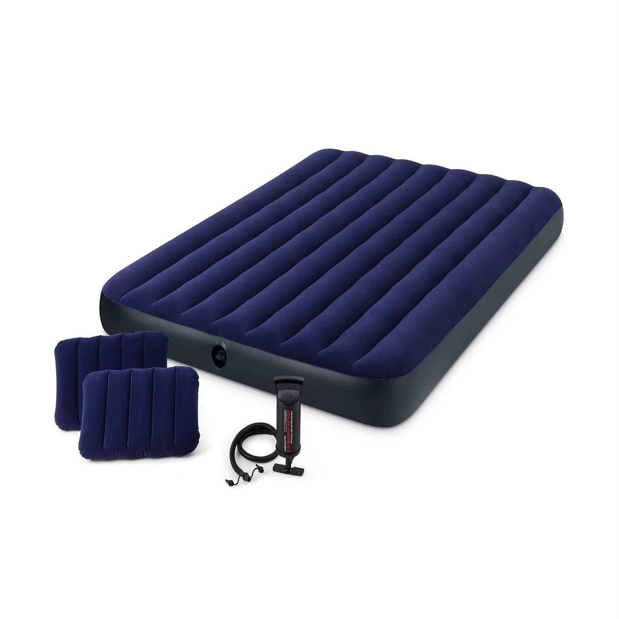 INTEX Inflatable Mattress with Free Electric Pump – Available in 4x6, 5x6 & 6x6 Sizes Air Mattress Air Mattresses