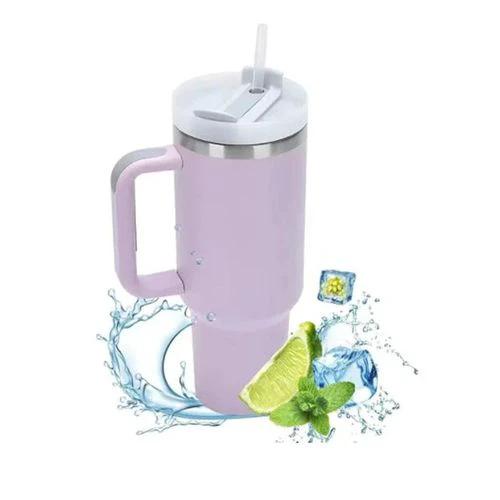 Insulated Stainless Steel Stanley Mug – 1.18L, Hot & Cold Retention Mugs Mugs