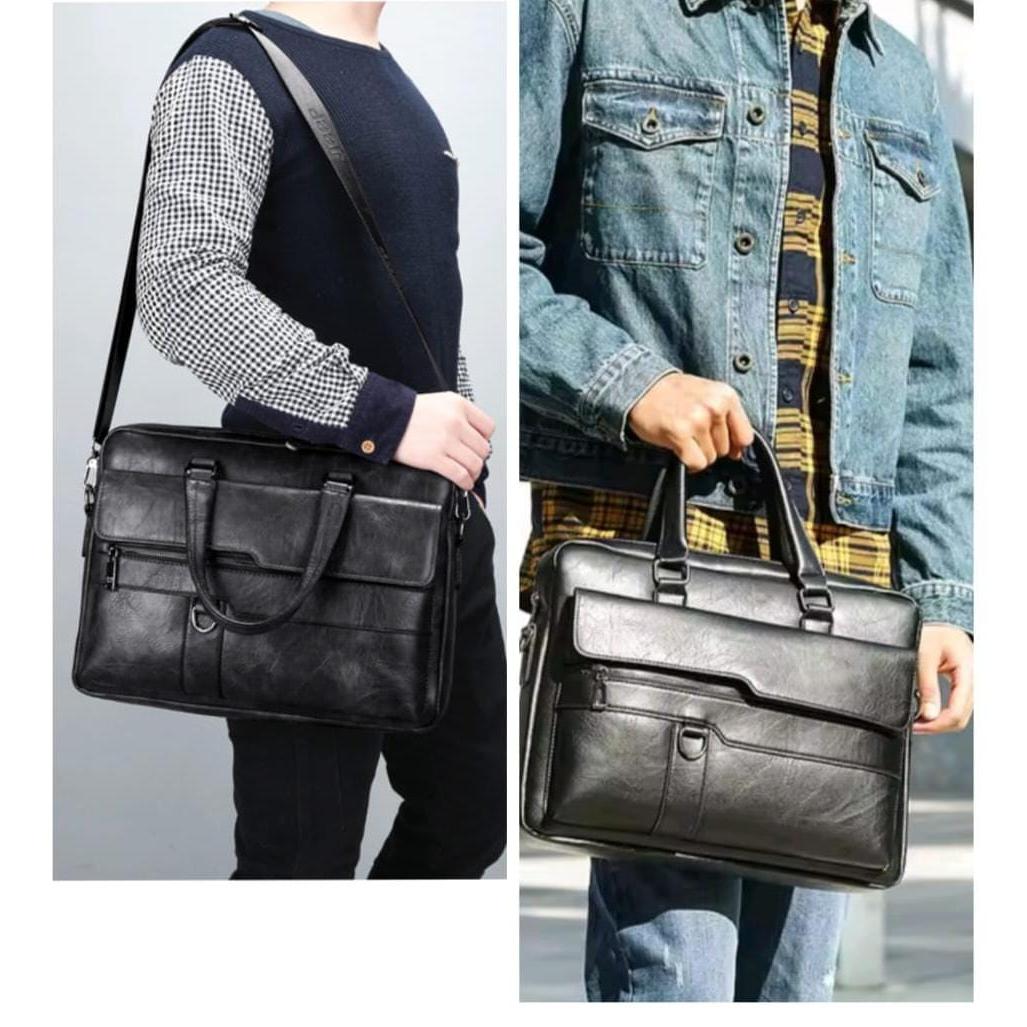 Jeep Buluo Laptop Bag and Business Briefcase – Black