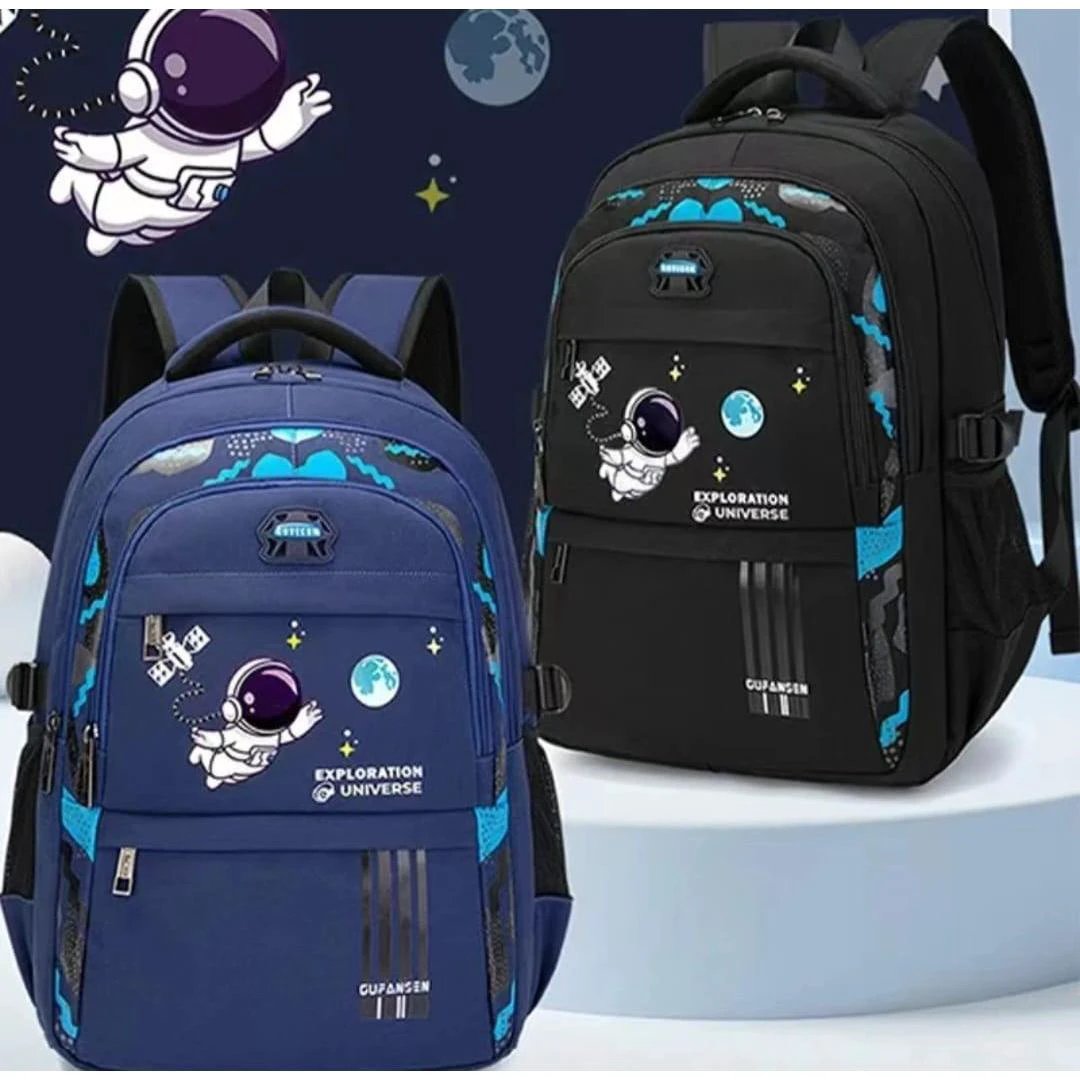 Kids Astronaut Fashion School Bag Large Waterproof Backpack Backpacks & Bags Backpacks