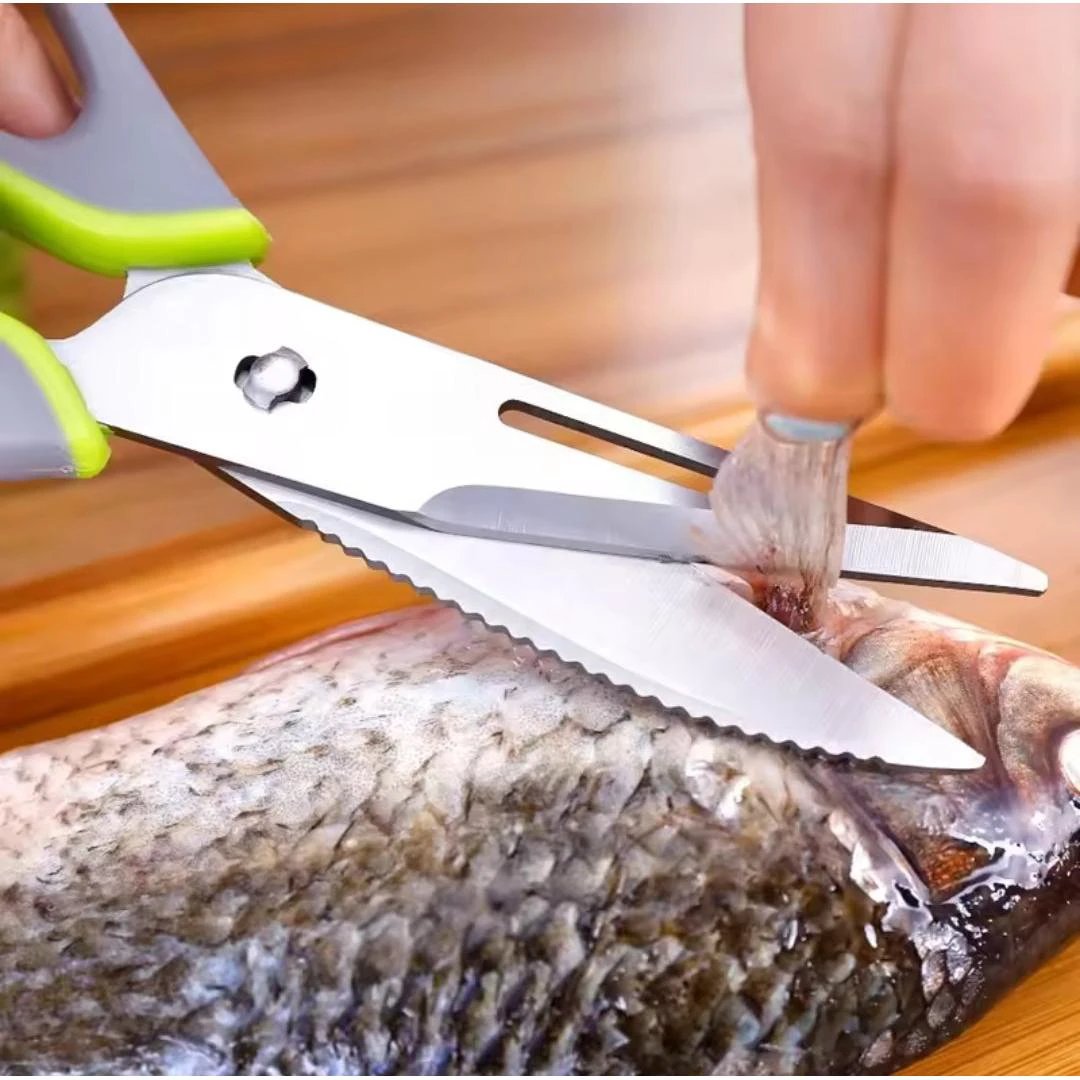 Kitchen Scissors Versatile Food Cutter with Heavy Duty Blades & Ergonomic Handle Kitchen utensils Kitchen Shears