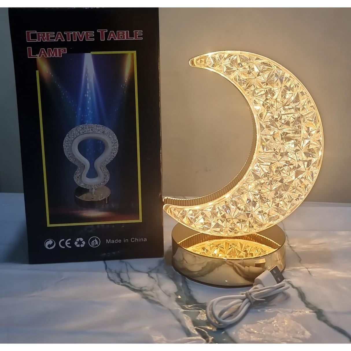 LED Battery Rechargeable Creative Table Lamp.