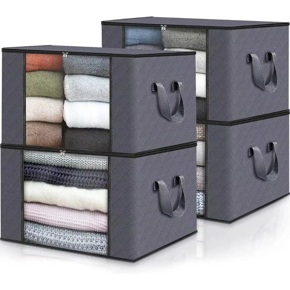 Large Capacity Clothes & Duvet Storage Bag Organizer Storage bag Household Storage Bags