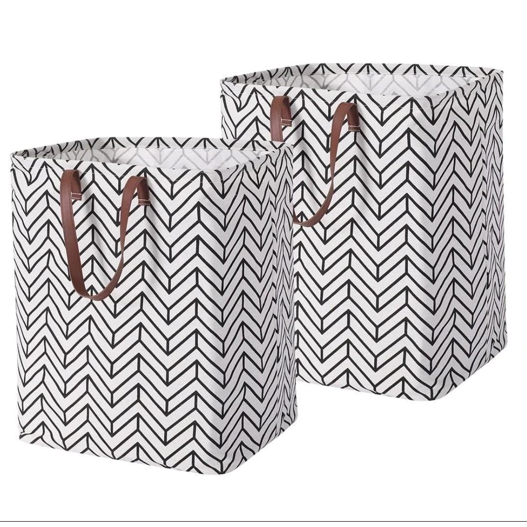 Large Capacity Fabric Laundry Basket with Handles Laundry basket Laundry Baskets