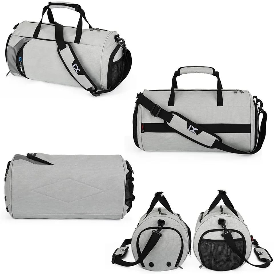 Large Duffle Bag with Shoe Compartment Stylish & Practical Travel Companion