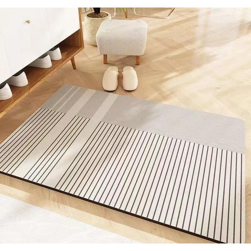 Large Geometric Pattern Door/Bath Mat – 50x80cm Anti-Slip with Rubber Bottom Bath Mats Bath Mats & Rugs