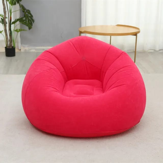 Large Lazy Inflatable Sofa Seat with Free Manual Pump – Bean Bag Style