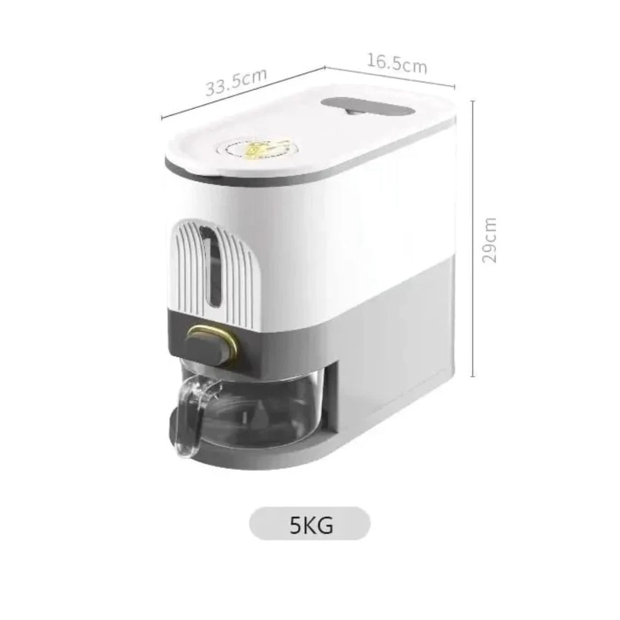 Large Rice Storage Box 5L&10L Capacity with Leak-Proof Design Storage Containers Food Storage Containers