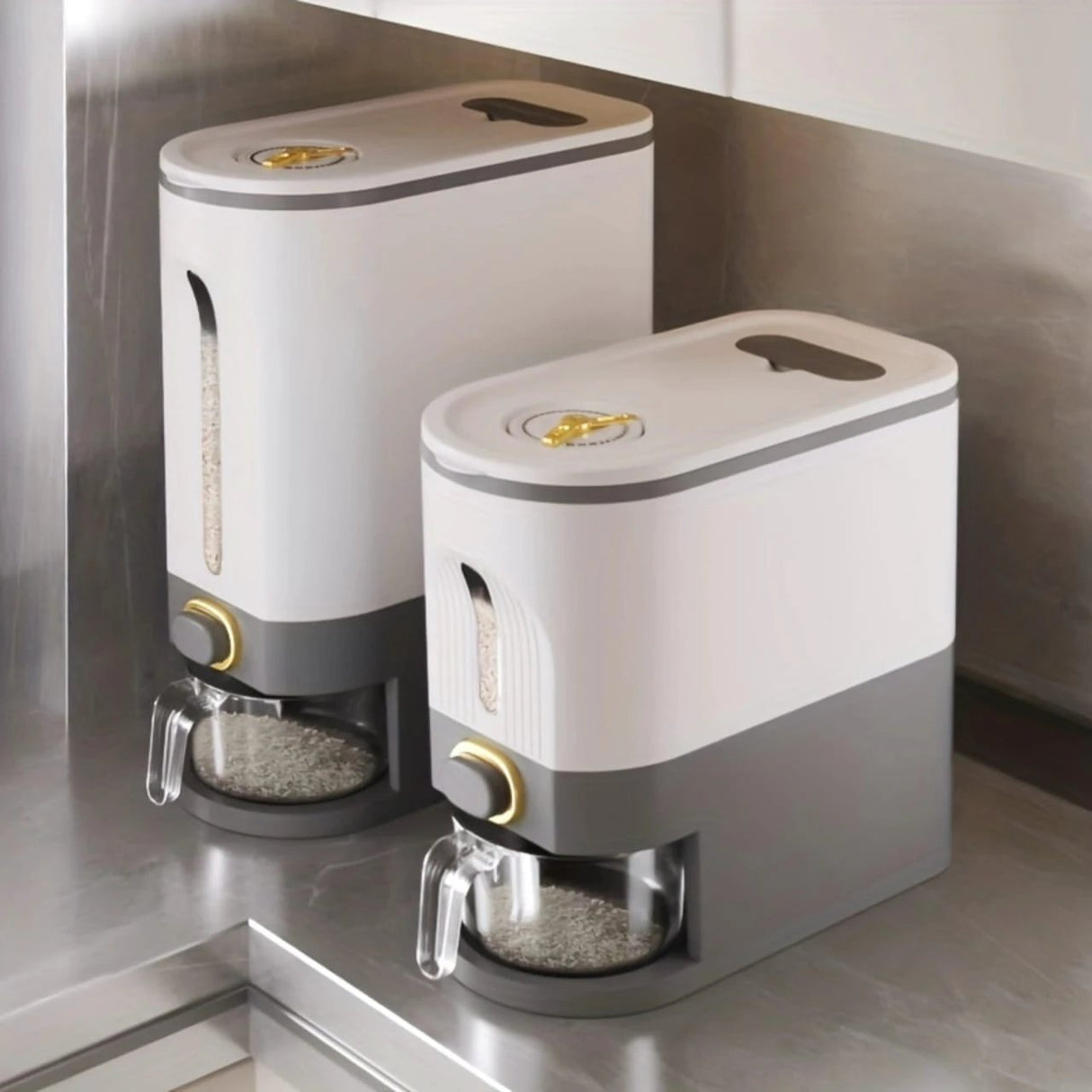 Large Rice Storage Box 5L&10L Capacity with Leak-Proof Design Storage Containers Food Storage Containers
