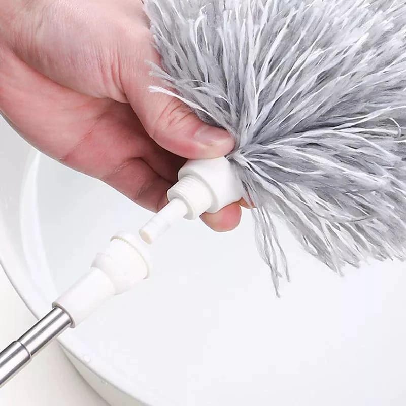 Long Extendable Microfiber Handle Duster Telescopic Anti Dusting Brush for Mites & Gap Cleaning, Household Cleaning Tool Cleaning Tools Dusters