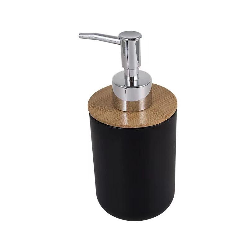Luxury 500ml Refillable Soap Dispenser Matte Black or White Soap & Lotion Dispensers