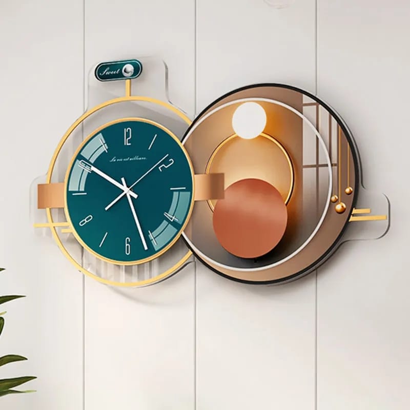 Luxury Decorative Wall Clock with Modern Minimalist Wall Hanging Design