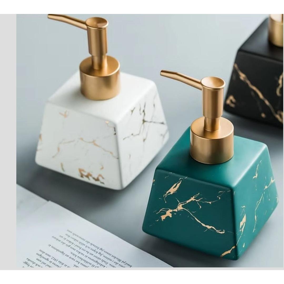 Marble Classy Ceramic 270ml Soap Dispenser
