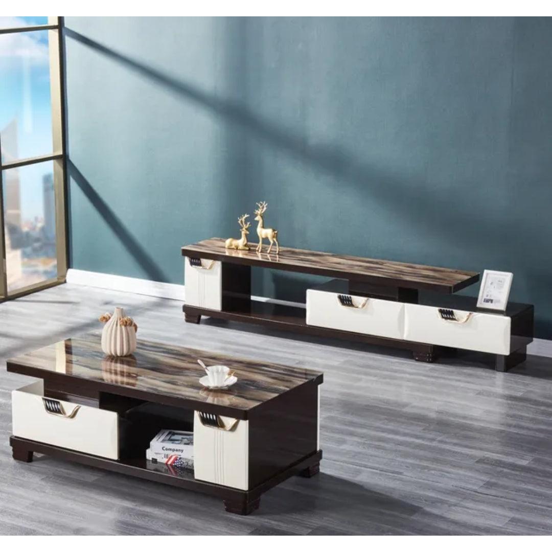 Matching TV Stand + Table Set | Elegant Living Room Furniture | Modern Design