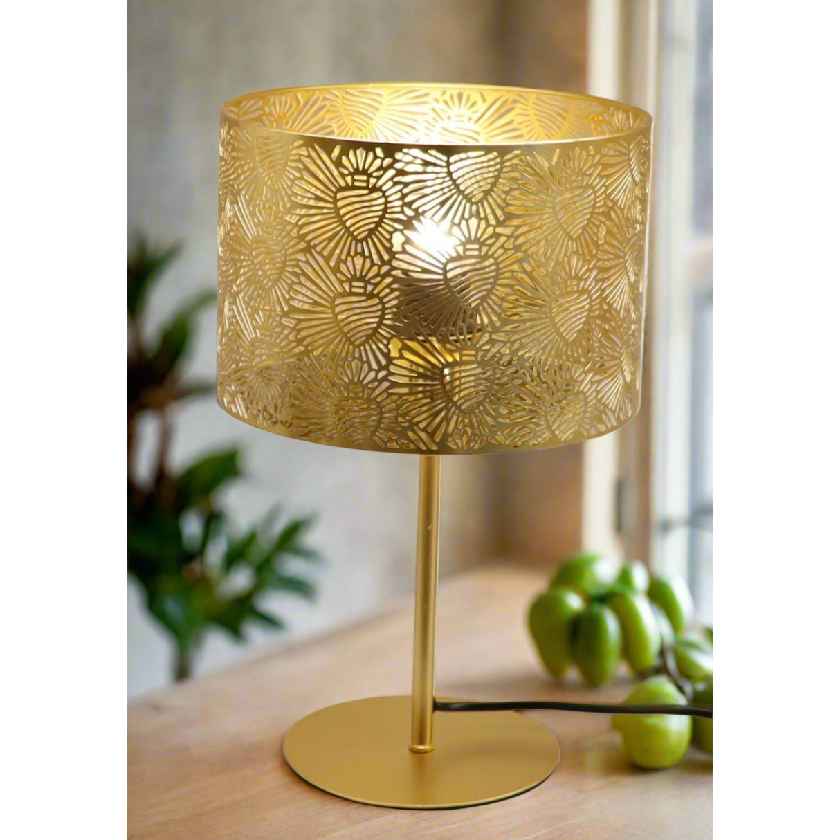 Modern Bedside Lamp 35cm x 22cm Compact & Stylish Lighting