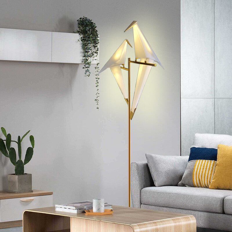 Modern Classic Decorative Bird Floor Lamp with Artistic Designer