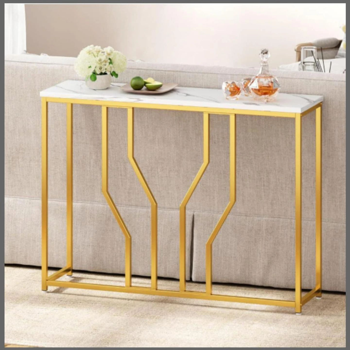 Modern Console Table for Living Room and Entryway