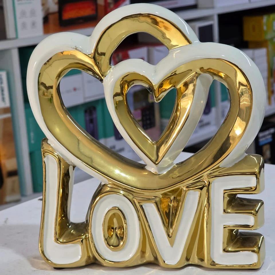 Modern Heart-Shaped Minimalist Ceramic Decor – Luxury Accent Piece Decor Decor