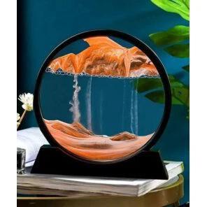 Moving Sand Scape Decor 25 cm*26 cm General Home - Decor Hourglasses