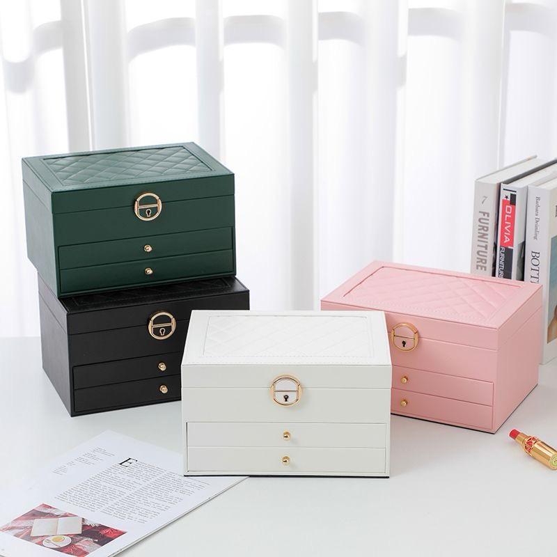 Multi-Layer Jewelry Storage Box – Large Capacity Organizer Case