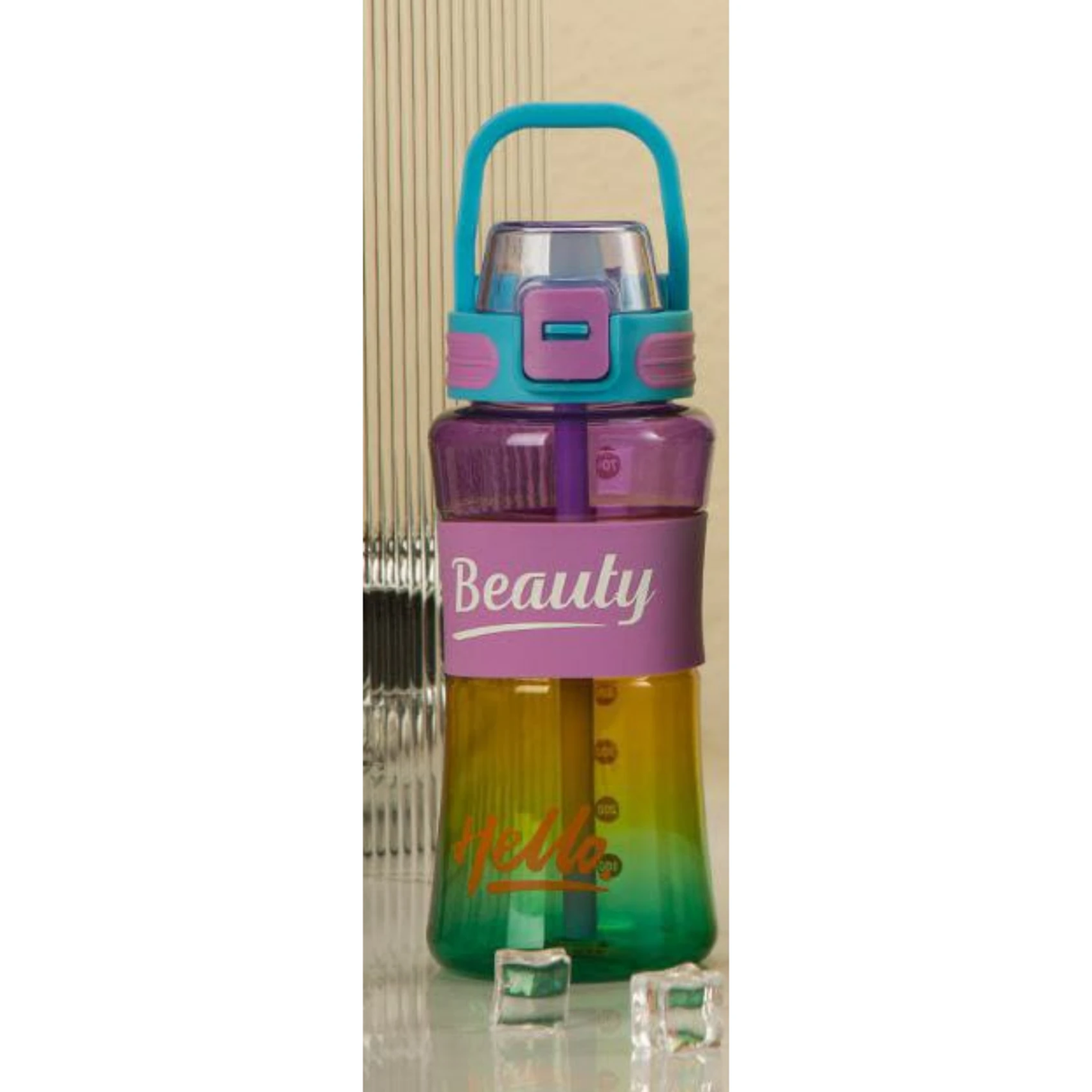 Multicolor Beauty Water Bottle Band Stylish and Durable Kid essentials Water Bottles