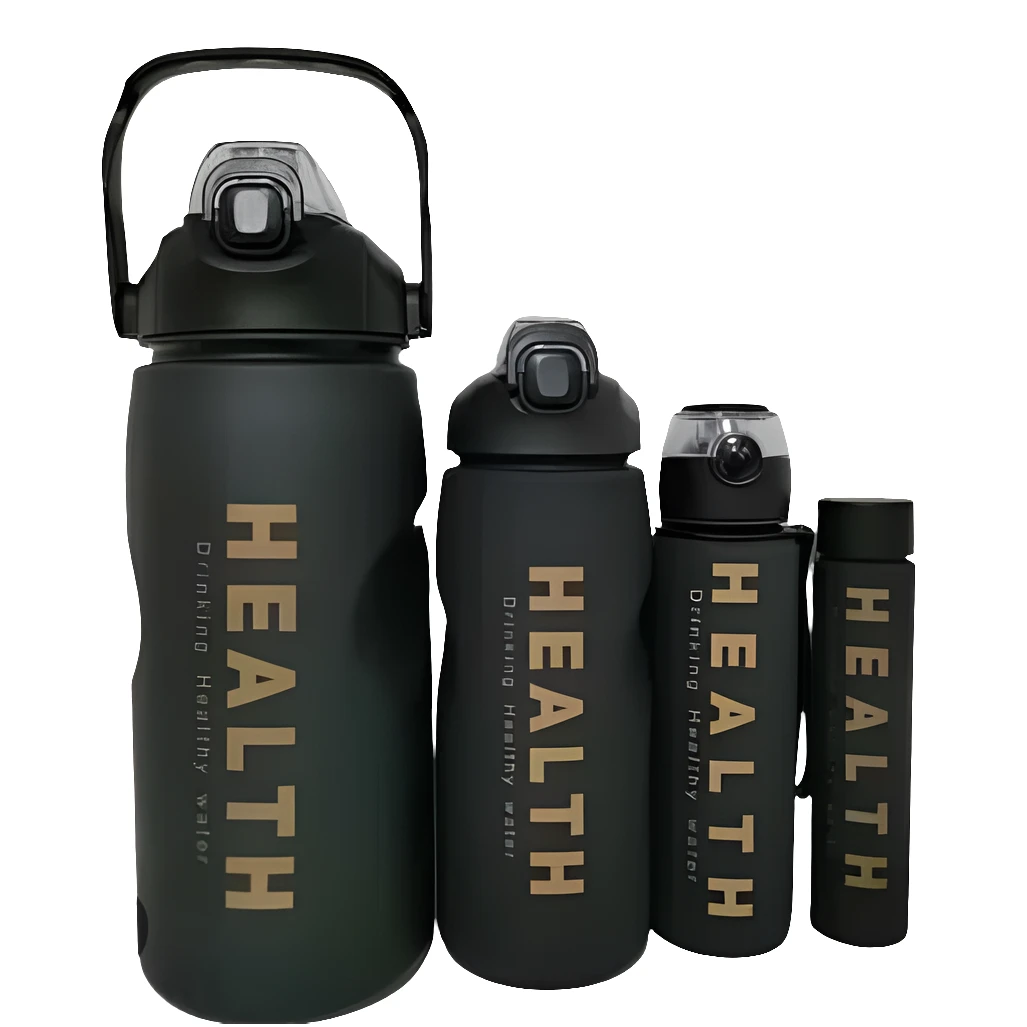 Multifunctional 4in1 Plastic Water Bottle 1600ml /800ml/300ml Water bottle Water Bottles